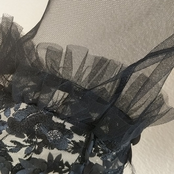 Milly Evening Mesh Dress 4 - Picture 8 of 8